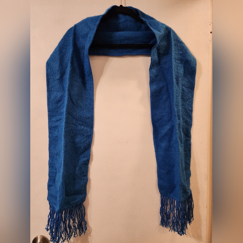 Simply Natural Alpaca Tasseled Scarf